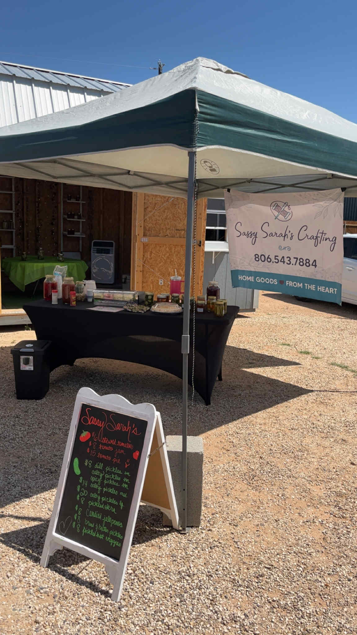 Pickled & Handmade Stand at Wolfforth Market photo 2